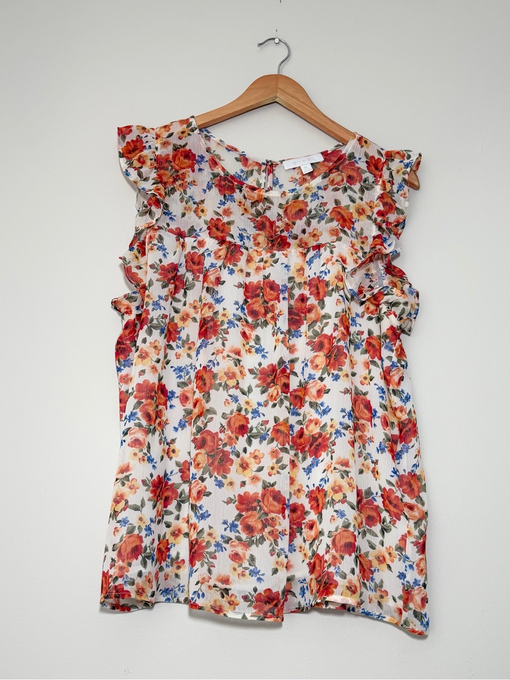 Anthropologie Petaluma Floral Tank